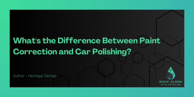What's the Difference Between Paint Correction and Car Polishing?